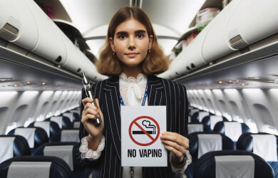 ​Les dangers de vapoter dans les avions : une mise en garde d'une hôtesse de l'air