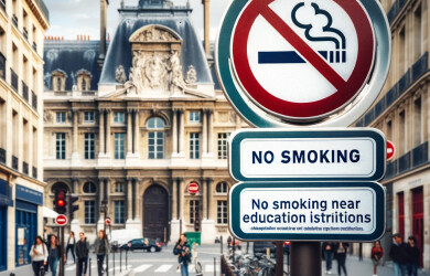 Paris s'engage pour une jeunesse sans tabac : Interdiction de fumer autour des collèges