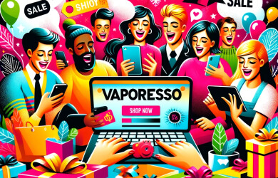 Vaporesso célèbre ses clients avec un événement exceptionnel BFCM sur sa boutique en ligne