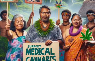​Entre espoir et désarroi : Le combat d'une famille polynésienne pour le cannabis eédical