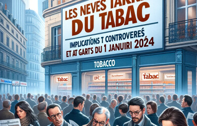 Les Nouveaux Tarifs du Tabac : Implications et Controverses à Partir du 1er Janvier 2024