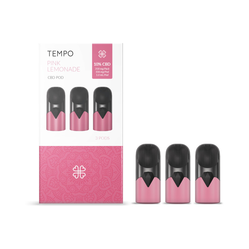 Cartouches CBD 3 x 106mg pour Tempo (3 arômes au choix)