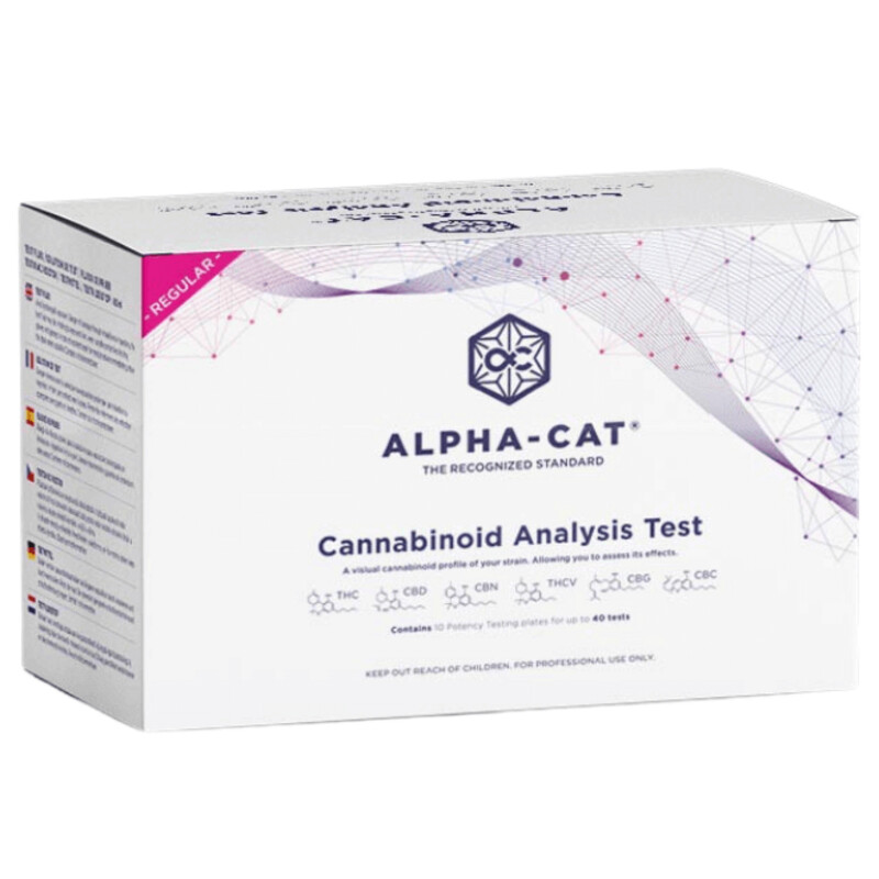Kit de test régulier de cannabinoïdes (40 tests de puissance de THC)