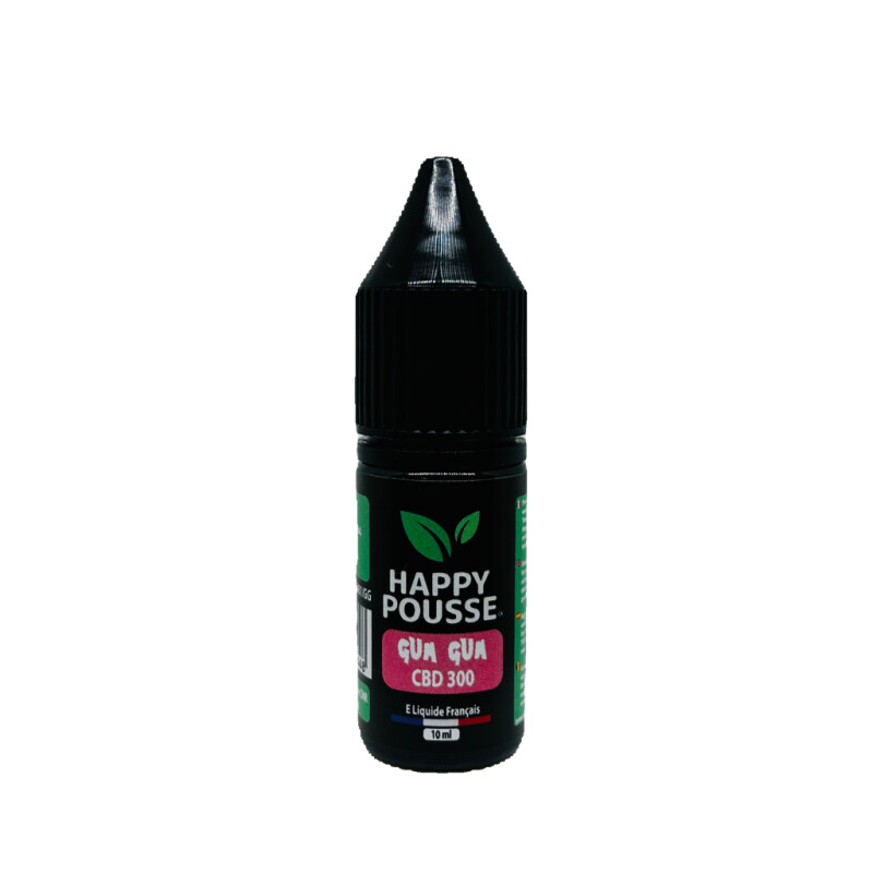 Achetez Fiole 10ML E-liquide Arome 300 mg de CBD Happy Pousse