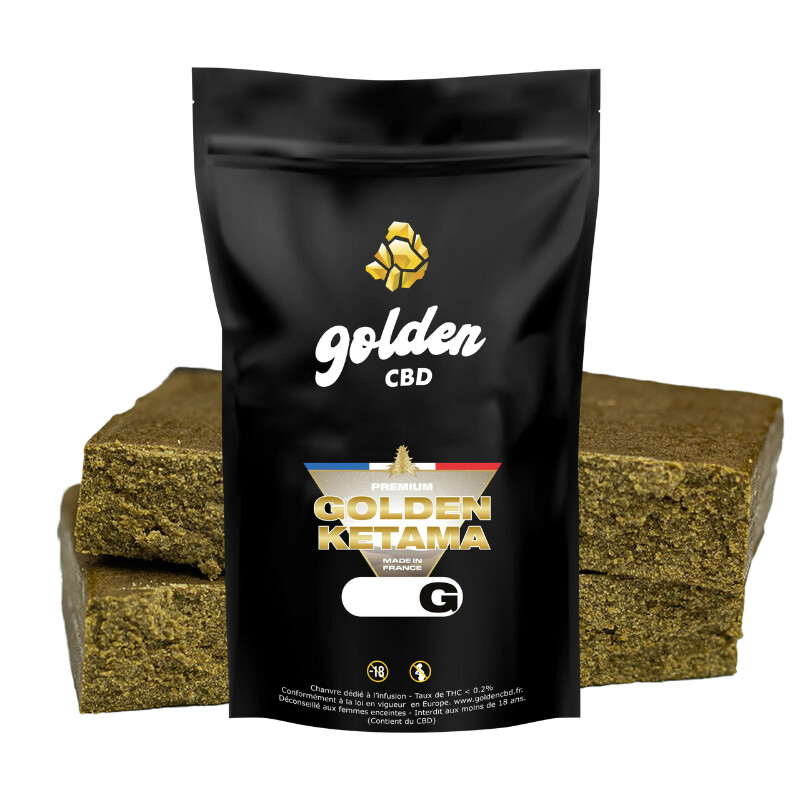 Résine Cbd Premium Golden Ketama CBD 40,6% Indoor