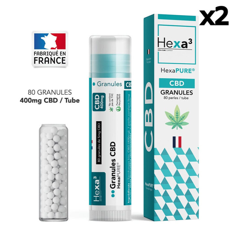 Perles CBD HexaPURE, sans THC Hexa3