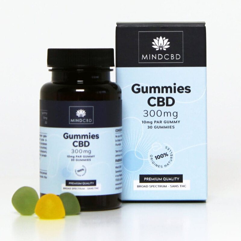 Gummies CBD, Sans THC - Mind CBD