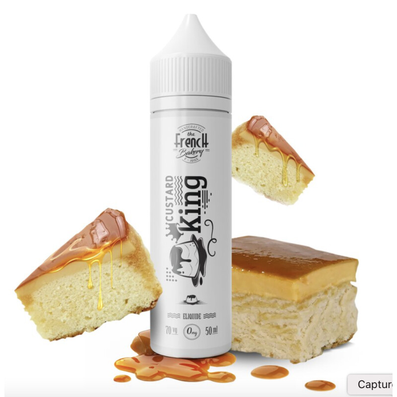 Pack 5 e-liquides 50 ml - The French Bakery