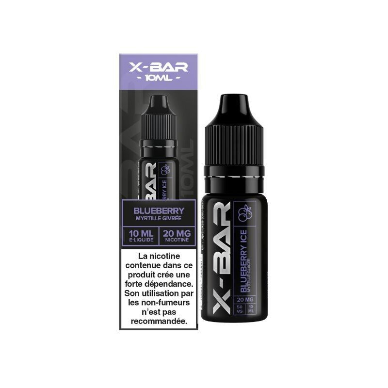 E-Liquide Sels de nicotine X-Bar 10ml