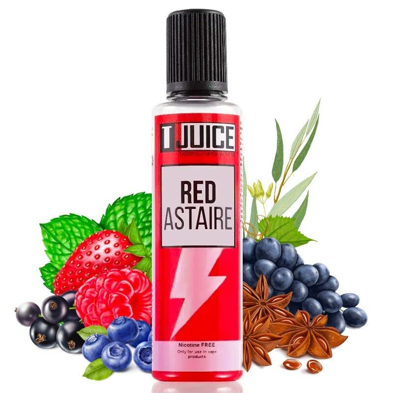 E-liquide boosté en arômes Red Astaire T-Juice 50ml