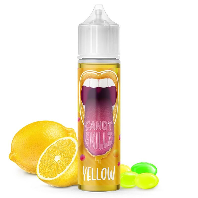  E-liquide boosté en arômes Candy Skillz -flacon de 60 ml