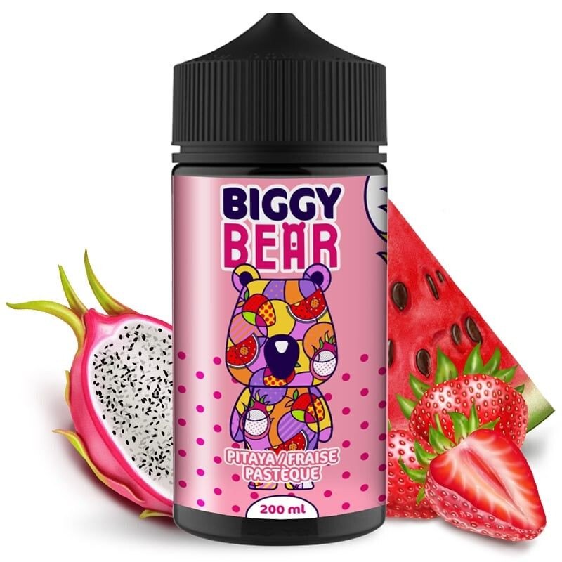 E-liquide boosté en arômes Biggy Bear -flacon de 200 ml