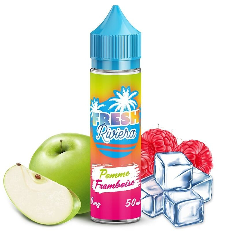 E-liquide boosté en arômes Fresh Riviera -flacon de 70 ml