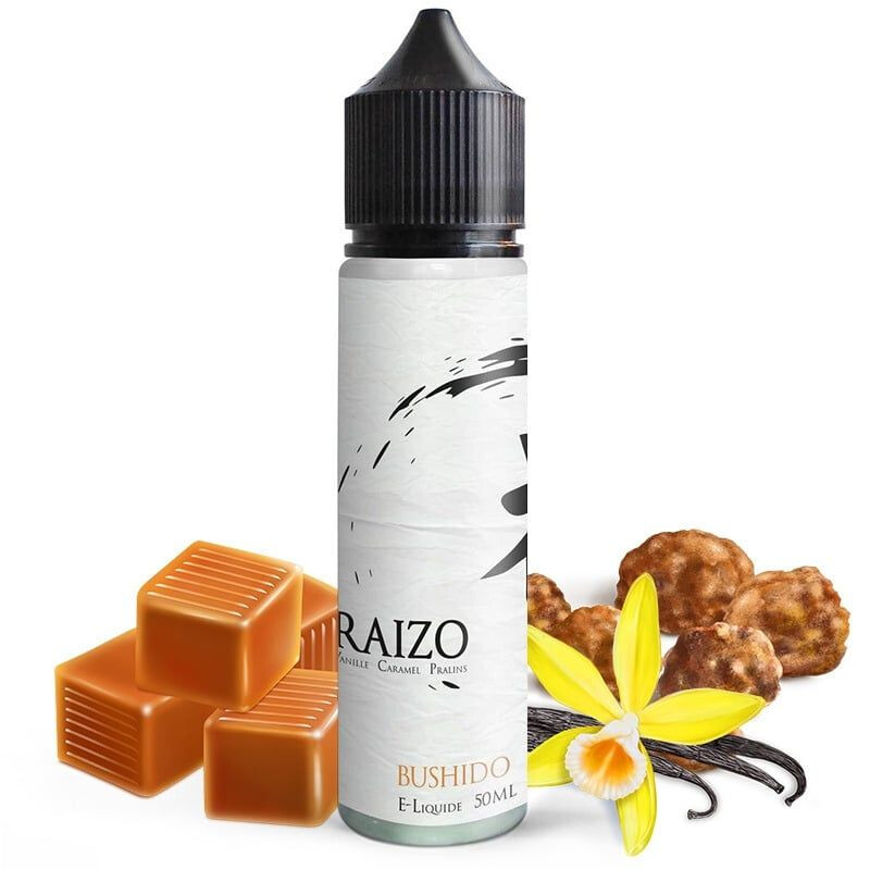 E-liquide boosté en arômes Bushido -flacon de 60 ml
