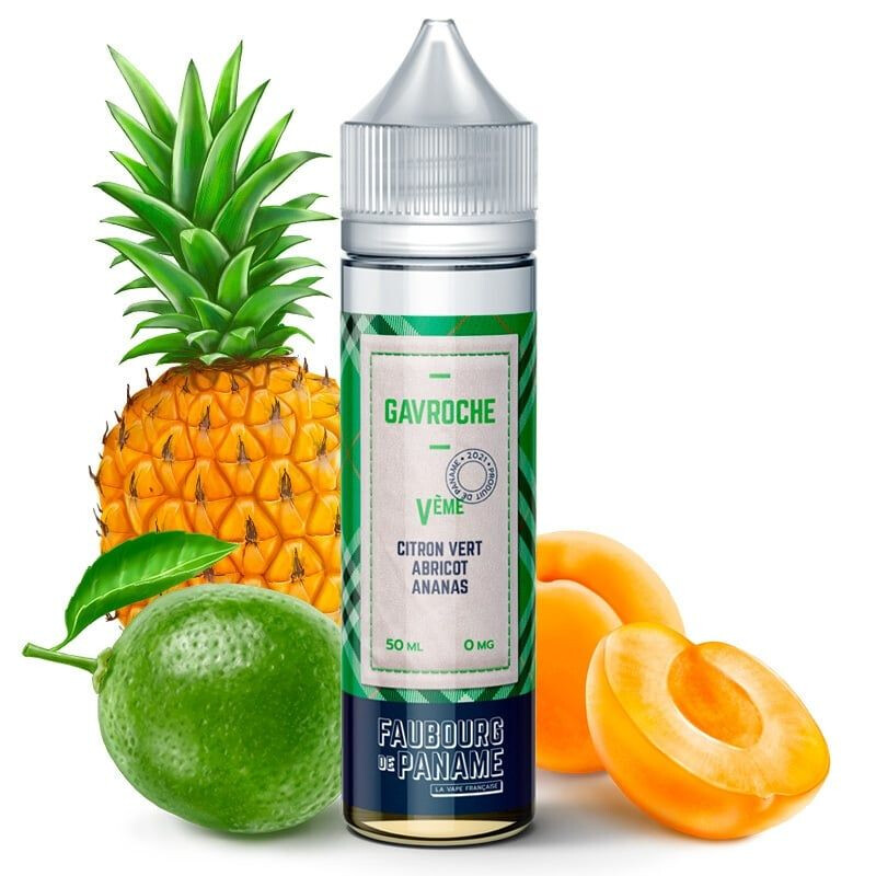 E-liquide boosté en arômes Faubourg De Paname -flacon de 60 ml