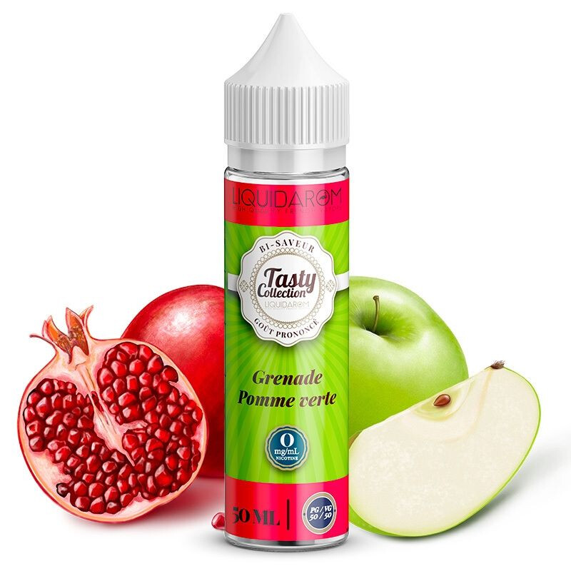 E-liquide boosté en arômes flacon de 60 ml Tasty Collection