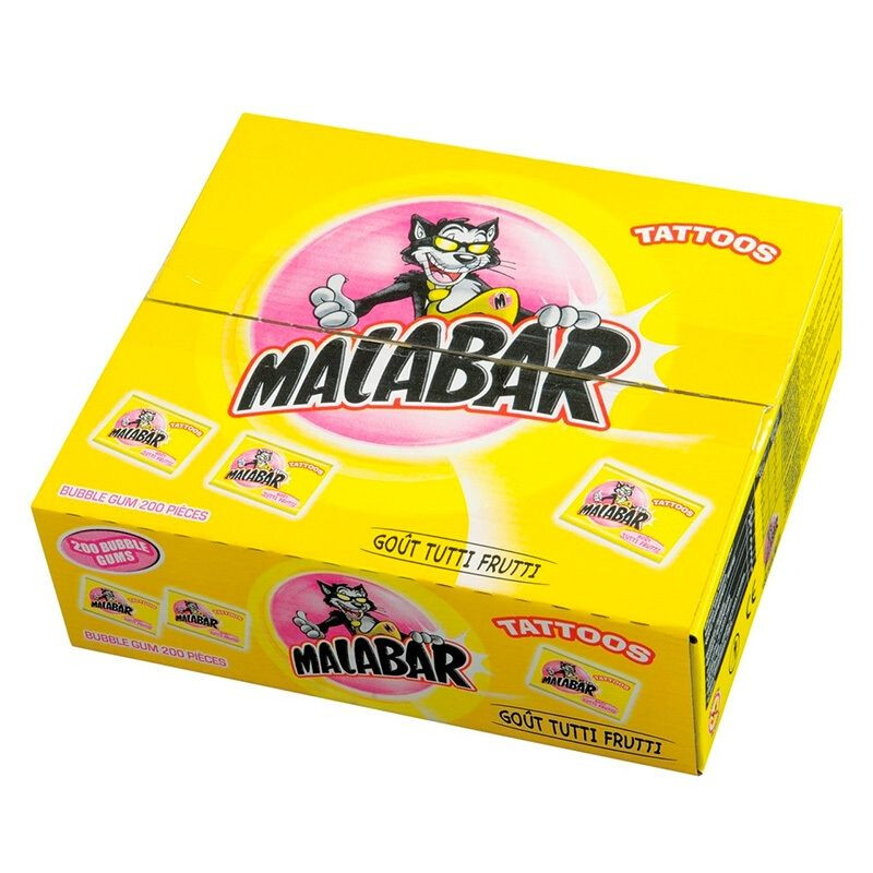 Bonbons Malabar Tutti Frutti Carambar&Co (Boîte de 200)